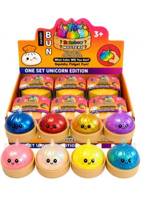 Dumpling Glitter Unicorn Squishy
