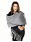 QH-386-387 BLANKET SCARF WITH TASSELS