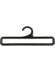 SCARF HANGER (RECTANGLE) (ONE SET OF 12PC)